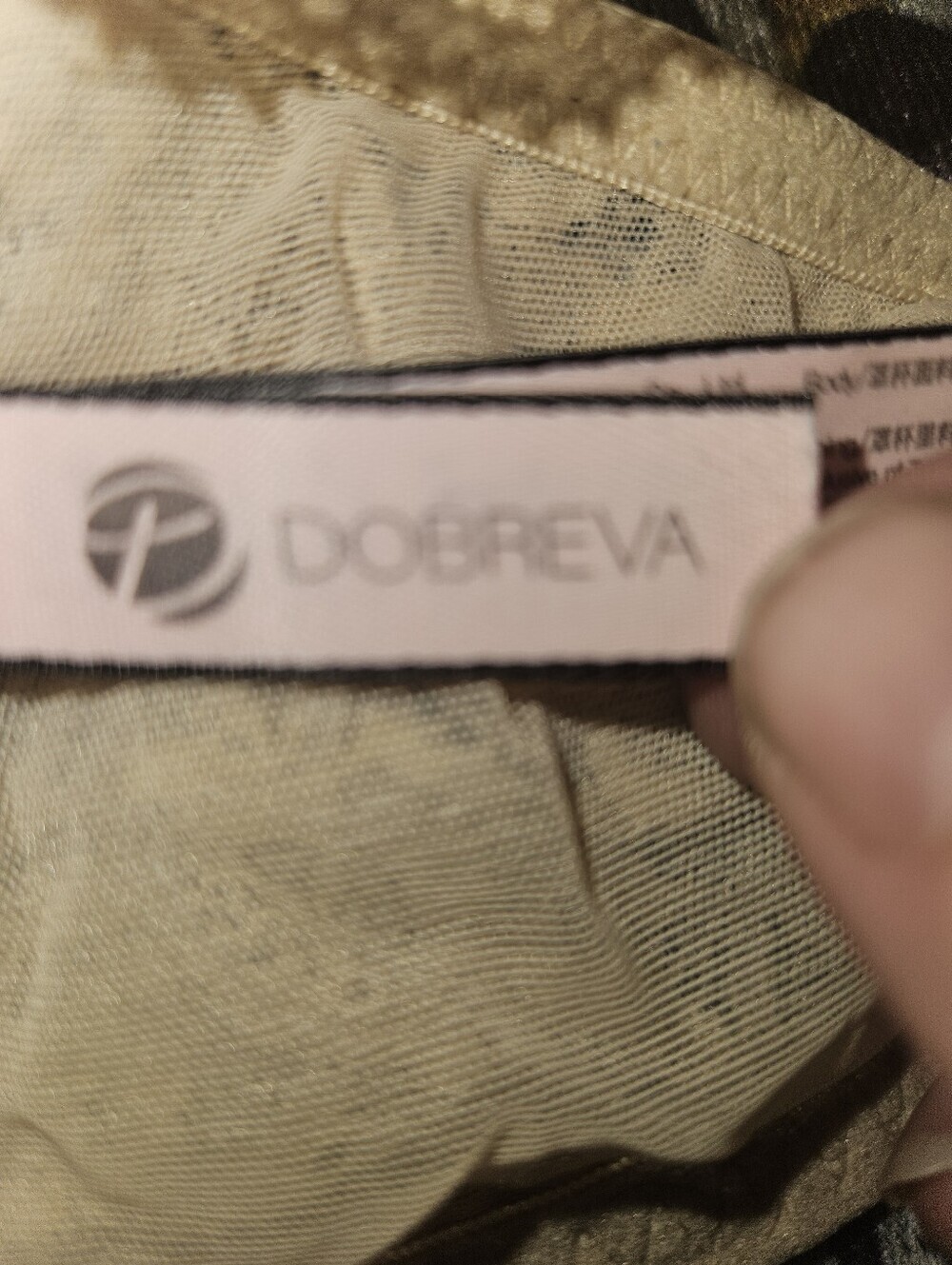 Dobreva Womans Beige Bra Size 32 E - Picture 9 of 10